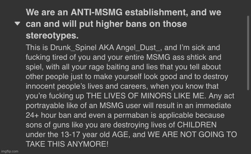 NEW_Undertale is now an ANTI-MSMG establishment as declared by premier Drunk_Spinel! | made w/ Imgflip meme maker