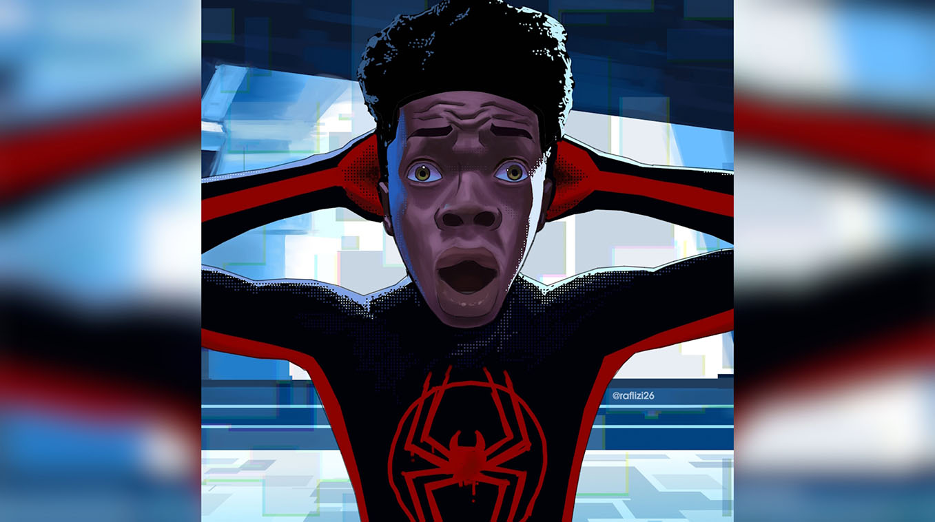 Shocked Miles Blank Meme Template