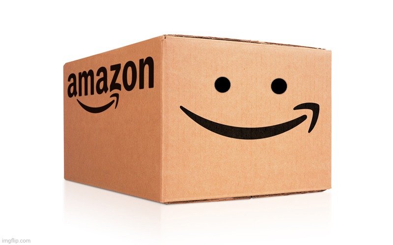 Amazon Box | image tagged in amazon box | made w/ Imgflip meme maker