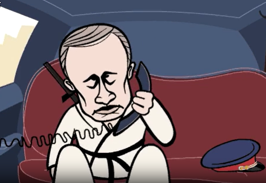 smoke kills putin phone talk Blank Meme Template