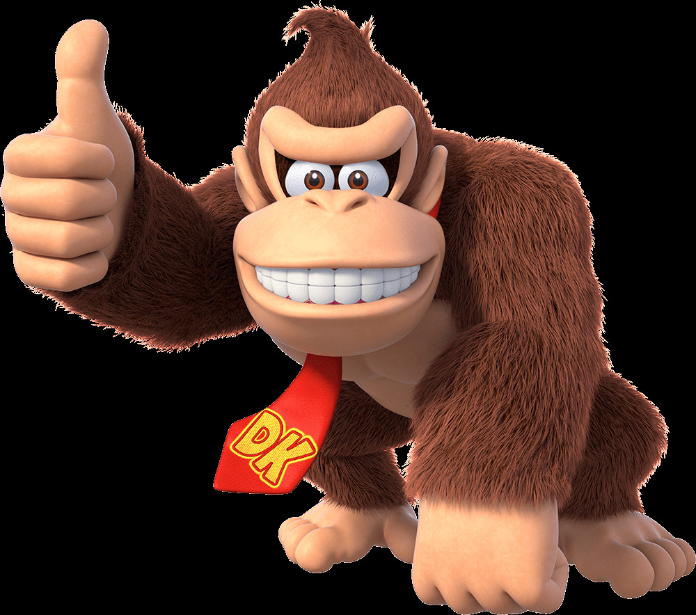 DK Chill Pose Blank Meme Template
