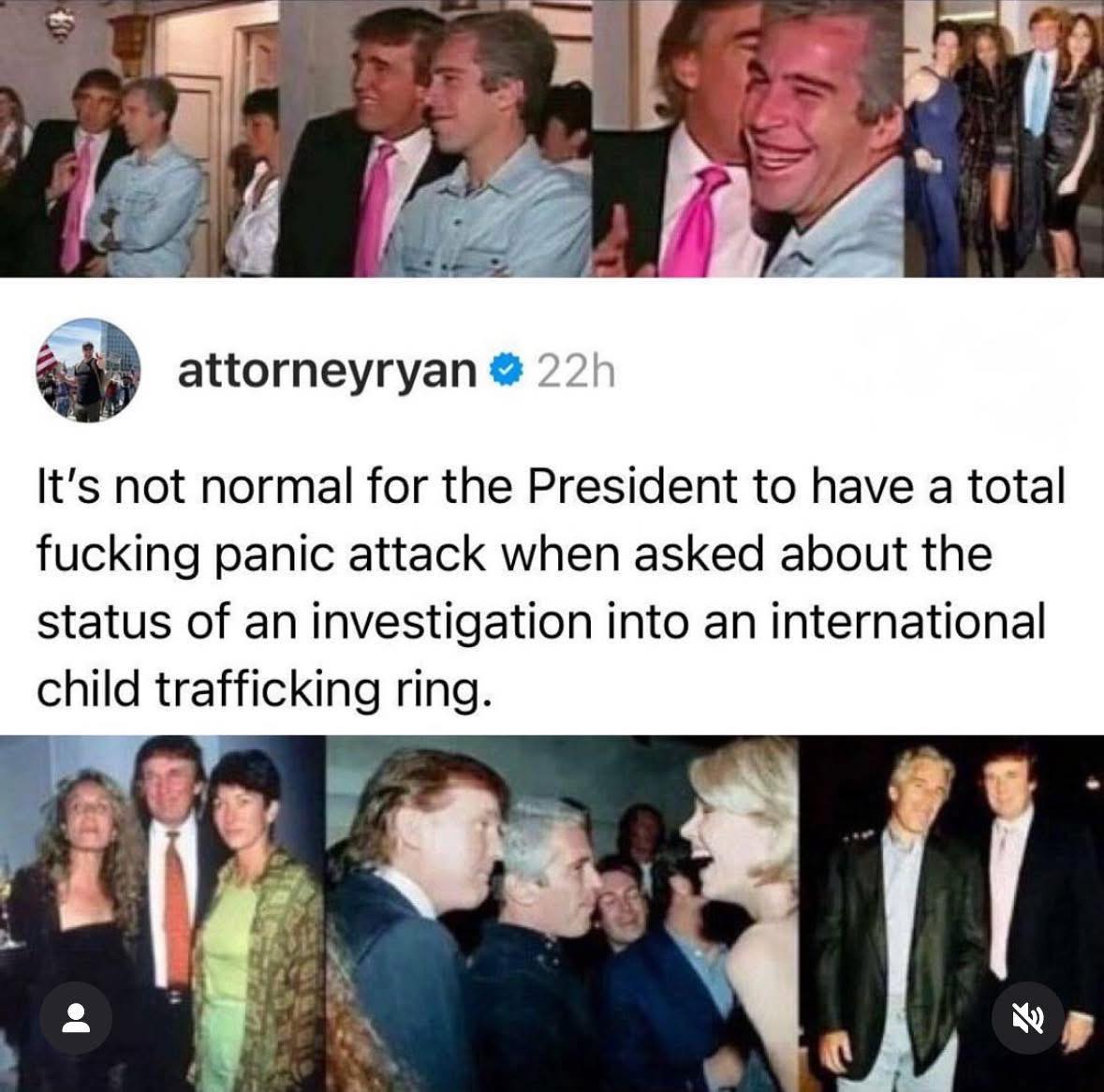 President Pedophile Protector Blank Meme Template