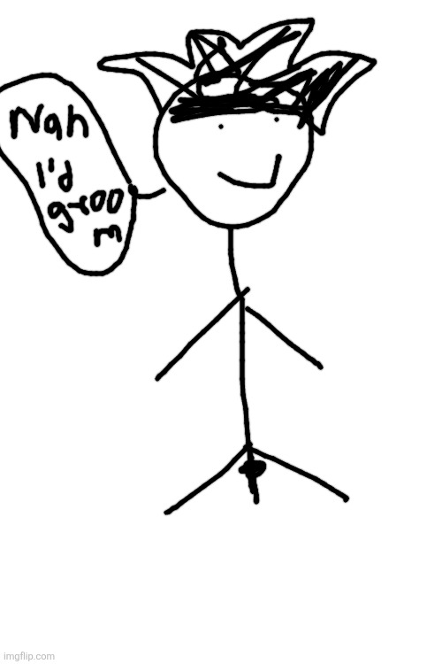 This is my OC ben, his powers is that he's omnipotent, limitless power, immortal and a big penis | made w/ Imgflip meme maker