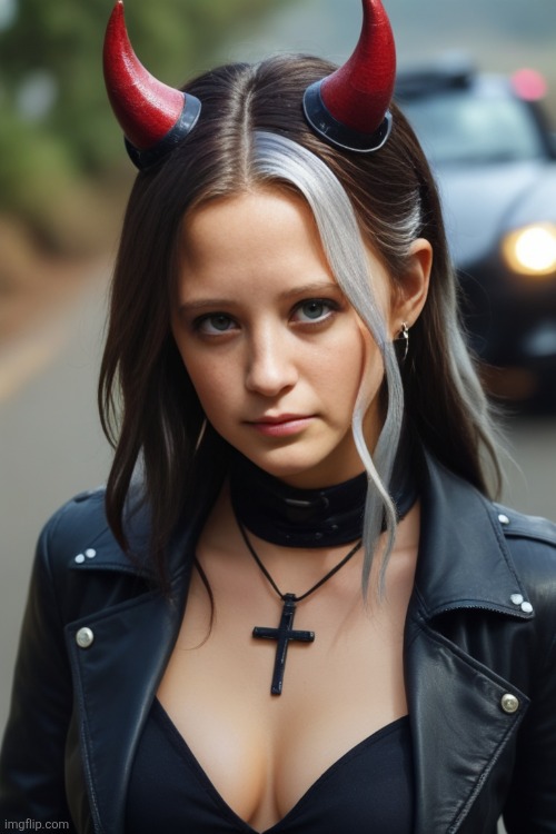 Sexy She Devil | image tagged in she devil,devil,evil,sexy railroad spiderman,meme,dark humor | made w/ Imgflip meme maker