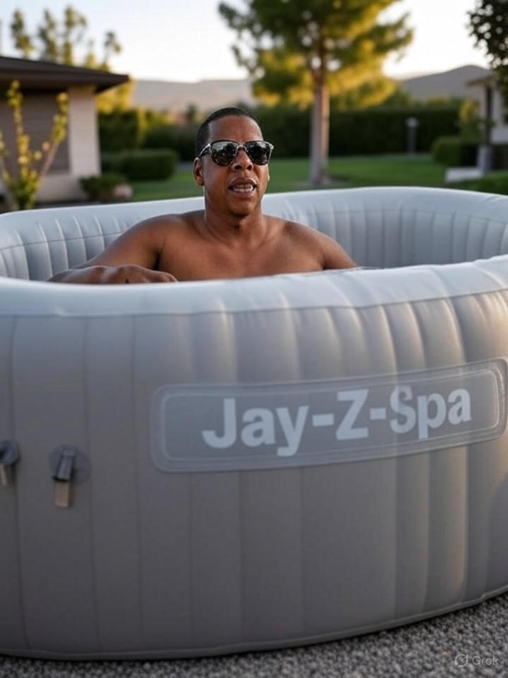 High Quality Jay-Z-Spa Blank Meme Template