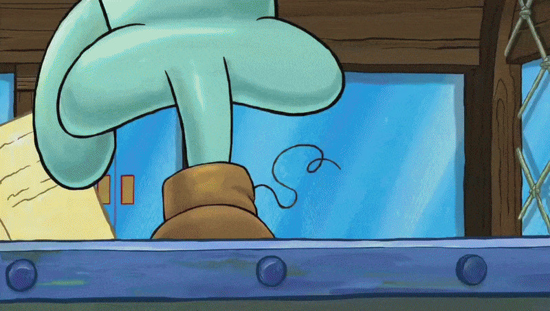 Spongebob Loose Thread Blank Meme Template