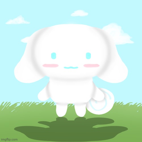 Cinnamoroll :3 | image tagged in art,cinnamoroll,sanrio,fun | made w/ Imgflip meme maker