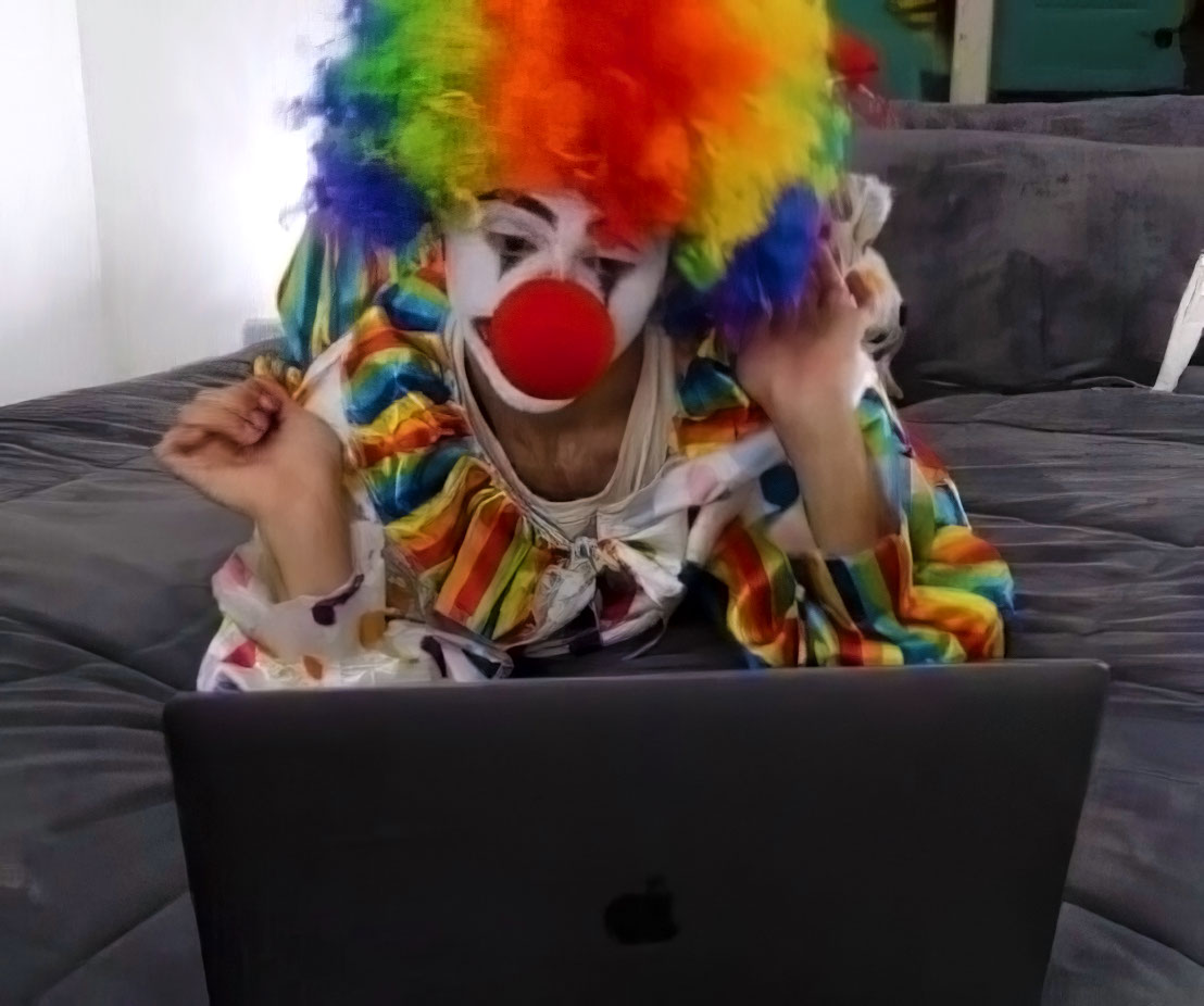 Clown PC Blank Meme Template