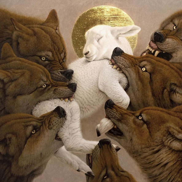 wolfs vs sheep Blank Meme Template
