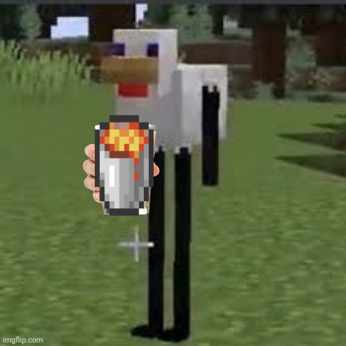 image tagged in the chicken enderman | made w/ Imgflip meme maker