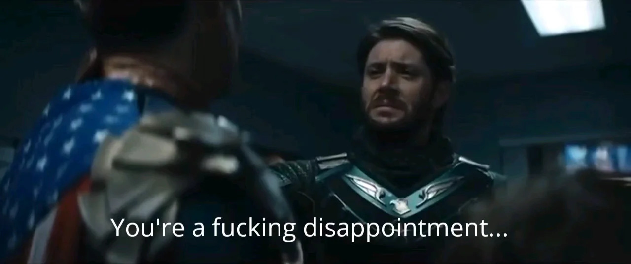 High Quality Soldier Boy Disappointment Blank Meme Template