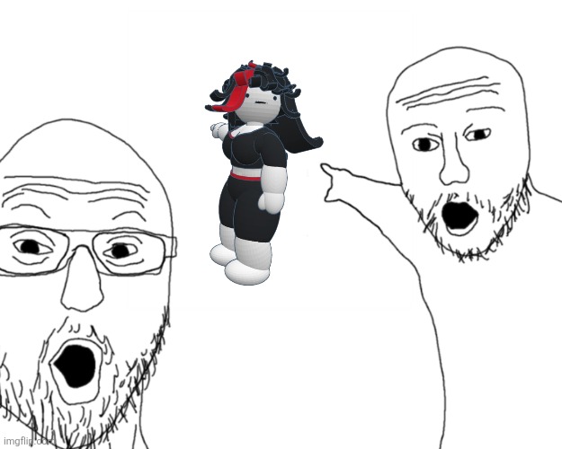 two soy jacks | image tagged in two soy jacks | made w/ Imgflip meme maker