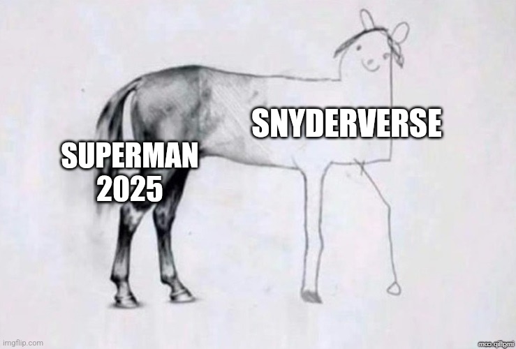 SNYDERVERSE; SUPERMAN 2025 | image tagged in movies | made w/ Imgflip meme maker