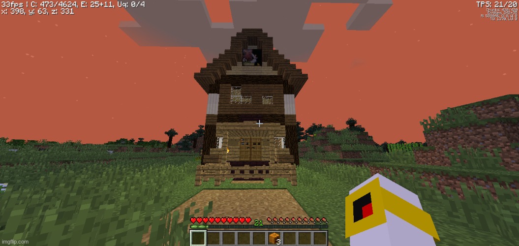 Rating my base out of 10 | image tagged in memes,ratings,bases,minecraft | made w/ Imgflip meme maker