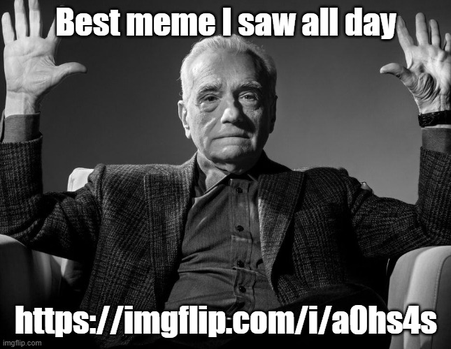 Absolute Cinema | Best meme I saw all day; https://imgflip.com/i/a0hs4s | image tagged in absolute cinema | made w/ Imgflip meme maker
