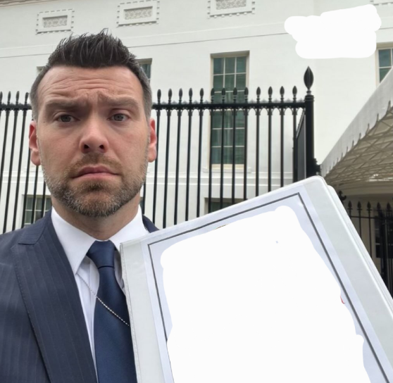 Jack Posobiec Epstein Binder Blank Meme Template