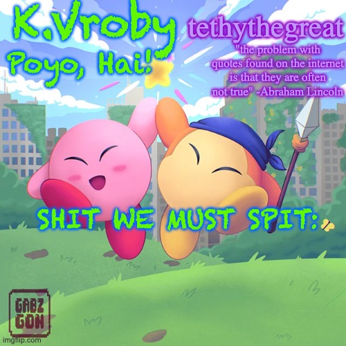 K.Vroby and tethythegreat shared template Blank Meme Template