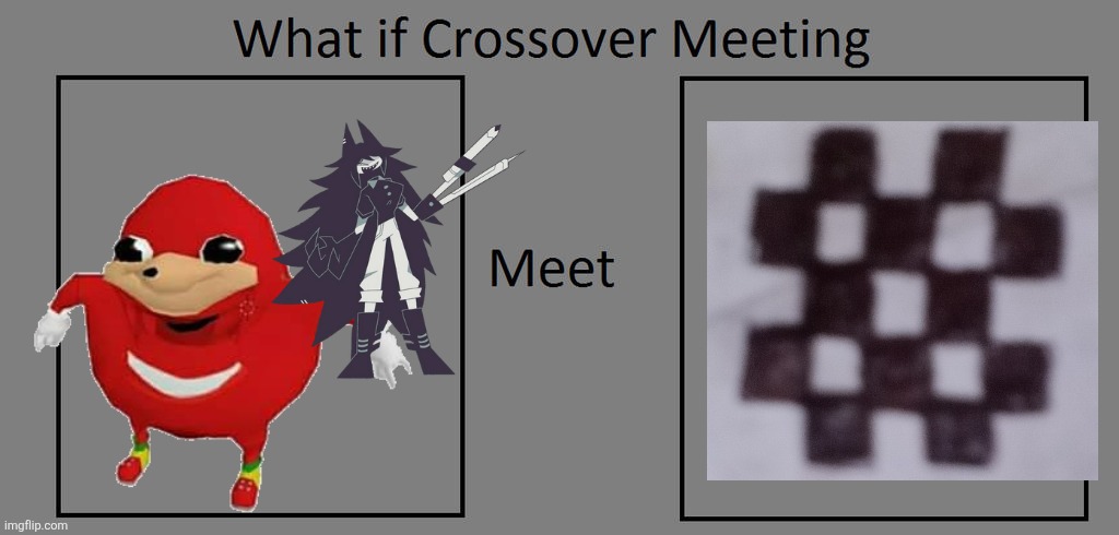 What if , uganda and miss circle meet me on a grand meeting | image tagged in what if crossover meet this character,fpe,ugandan knuckles,meme | made w/ Imgflip meme maker