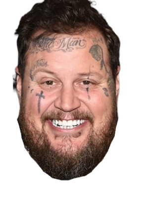 Jelly Roll - face Blank Meme Template