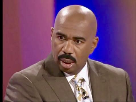 Steve Harvey Outdoors Blank Meme Template