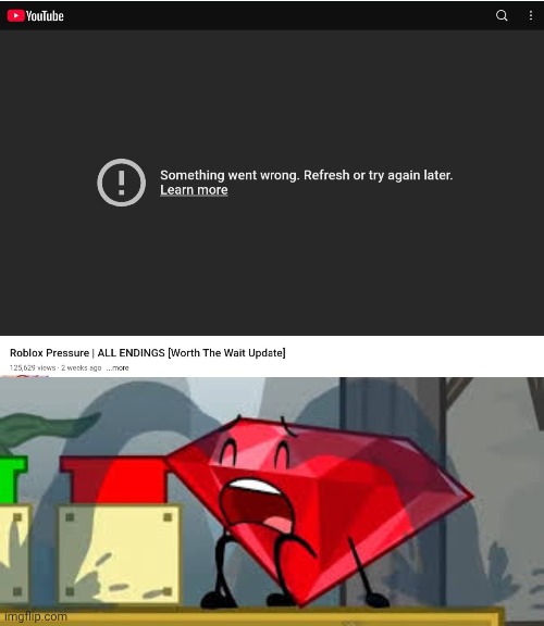 image tagged in bfdi ruby crying | made w/ Imgflip meme maker