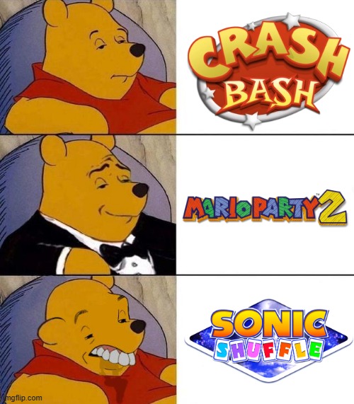 Y2K mascot party games | image tagged in best better blurst,mario,crash bandicoot,sonic the hedgehog,2000s,party game | made w/ Imgflip meme maker
