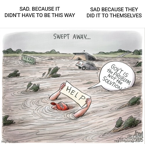 The "u can't criticize us cuz then u support drowning children" moronism is ded | SAD. BECAUSE IT DIDN'T HAVE TO BE THIS WAY; SAD BECAUSE THEY DID IT TO THEMSELVES | image tagged in hilarious | made w/ Imgflip meme maker