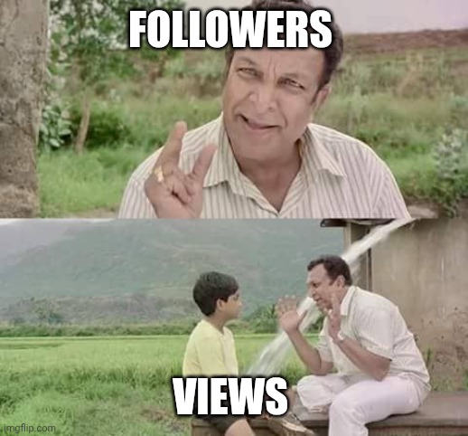 nassar | FOLLOWERS; VIEWS | image tagged in nassar | made w/ Imgflip meme maker