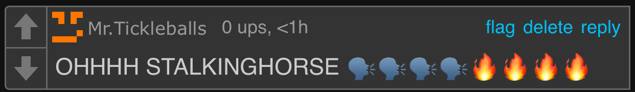OHHHH STALKINGHORSE Blank Meme Template