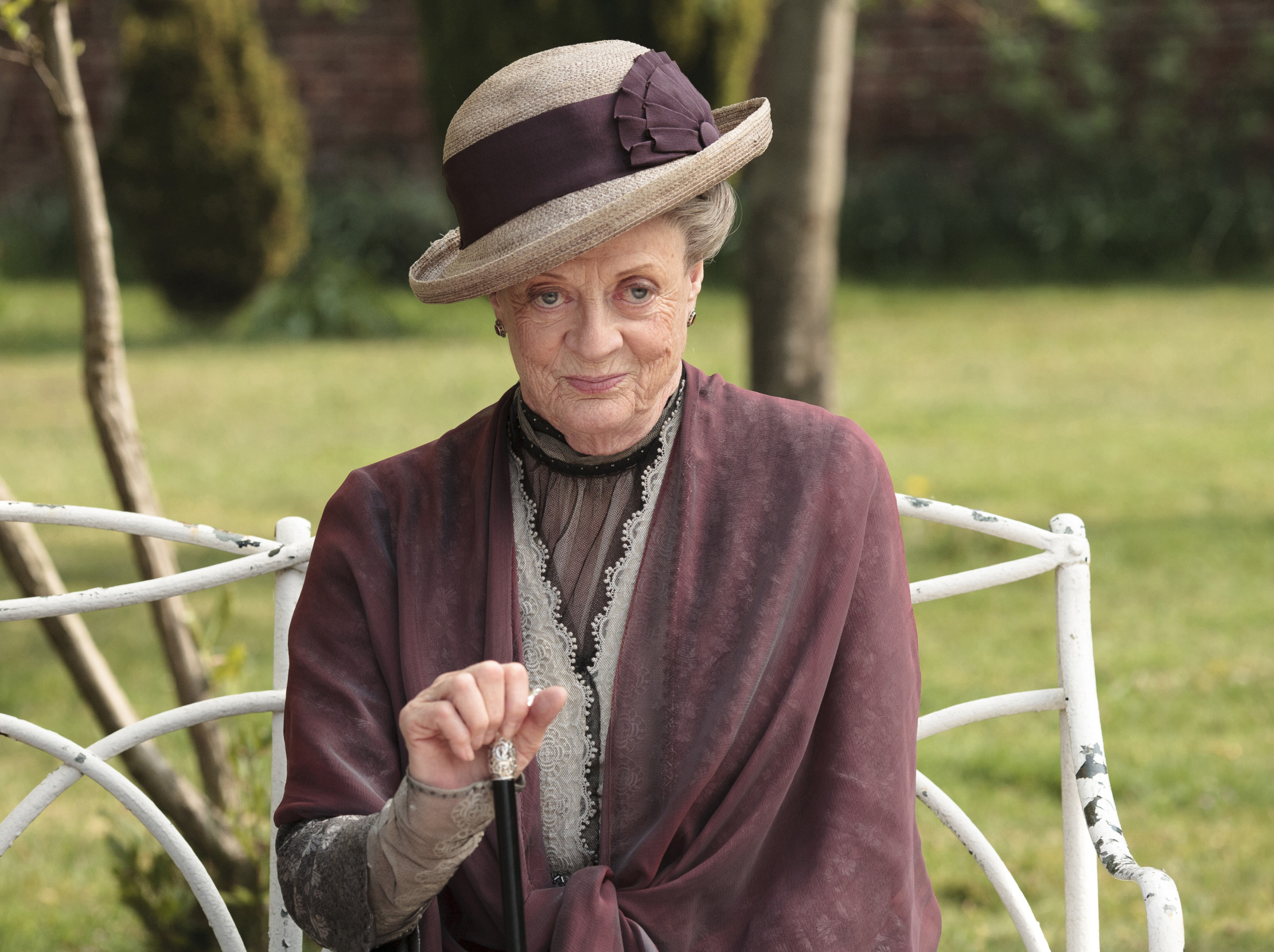 Violet Crawley Blank Meme Template