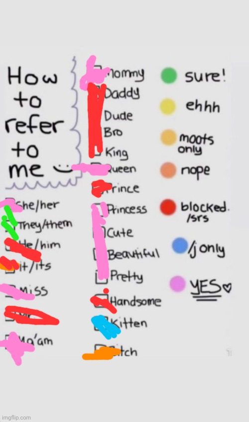How To Refer To Me :) | image tagged in how to refer to me | made w/ Imgflip meme maker
