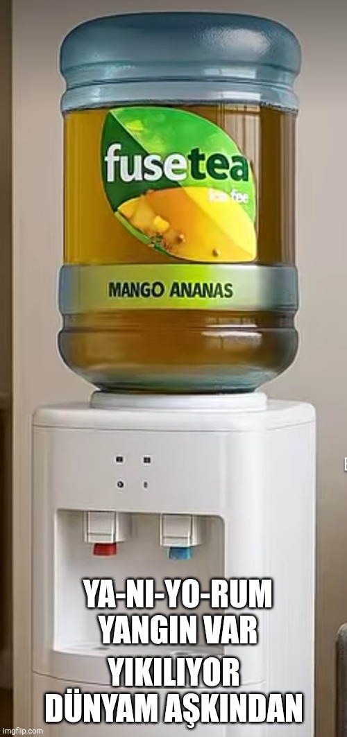 YIKILIYOR DÜNYAM AŞKINDAN; YA-NI-YO-RUM YANGIN VAR | made w/ Imgflip meme maker