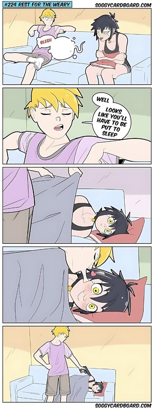 Rest for the weary Blank Meme Template