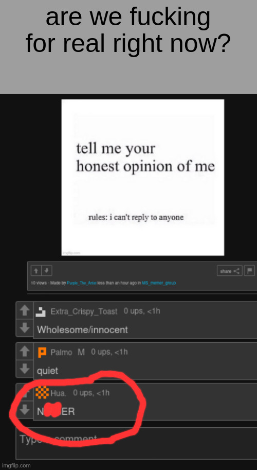 why do you people keep unbanning her? she needs to stay banned, this isn't okay | are we fucking for real right now? | made w/ Imgflip meme maker