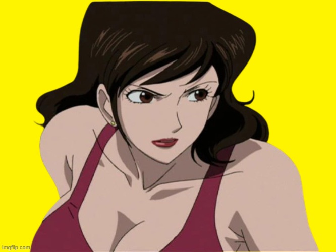 fujiko mine Blank Meme Template