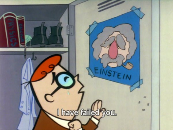 Dexter I have failed you Blank Meme Template