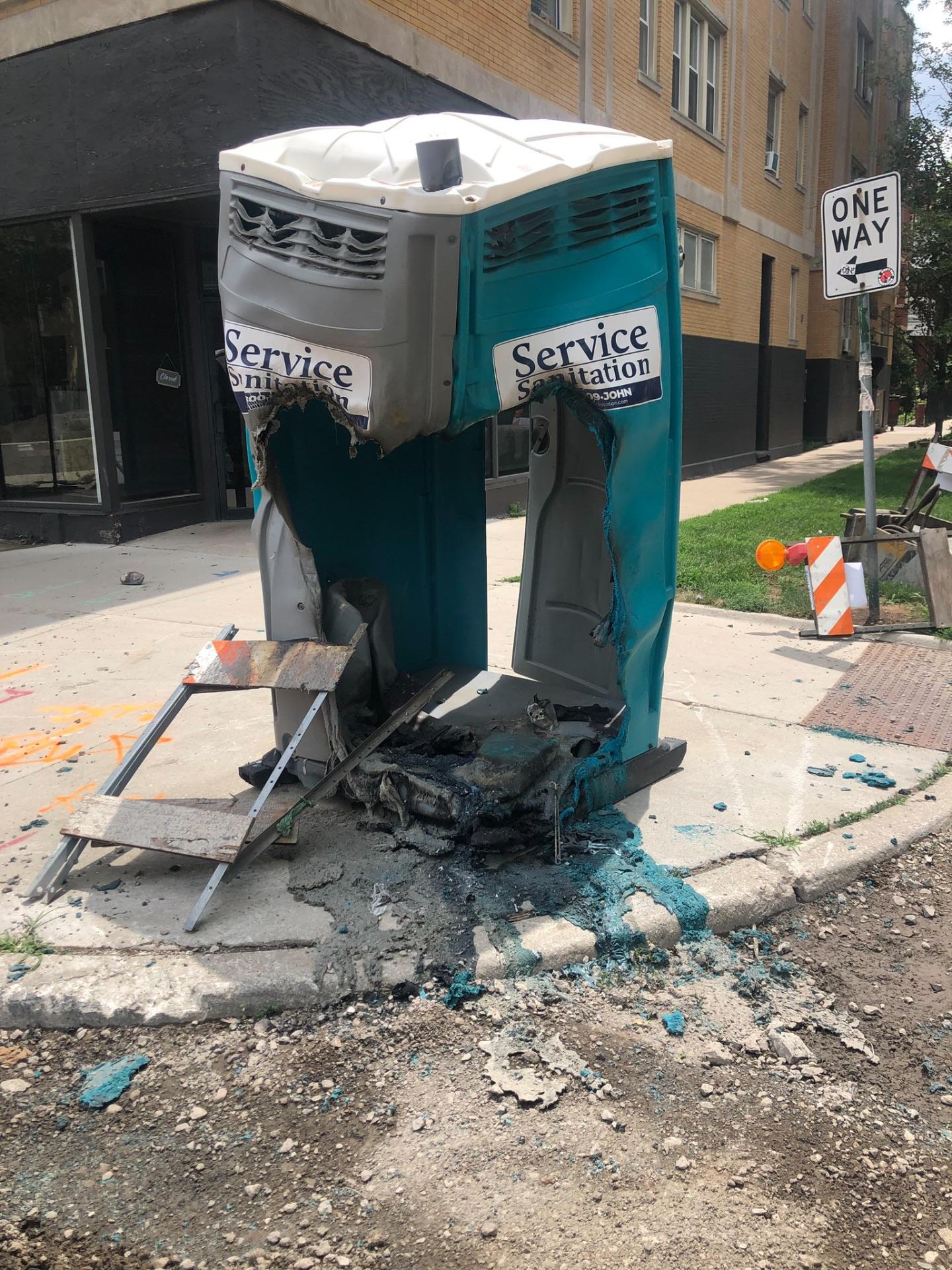 Porta Potty Blank Meme Template