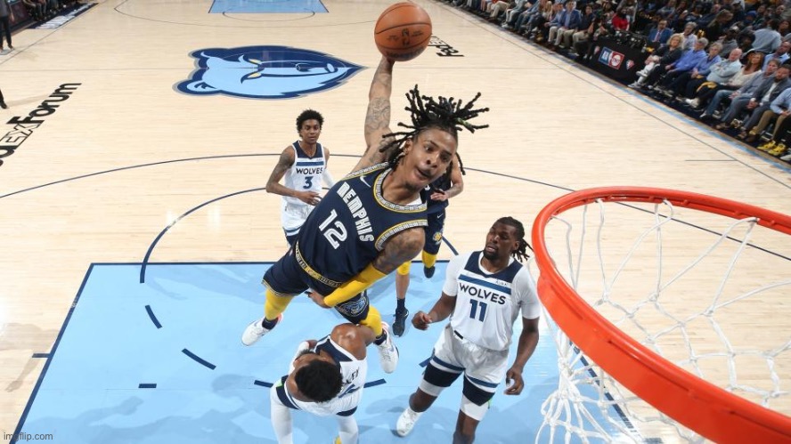 Ja Morant | image tagged in ja morant | made w/ Imgflip meme maker