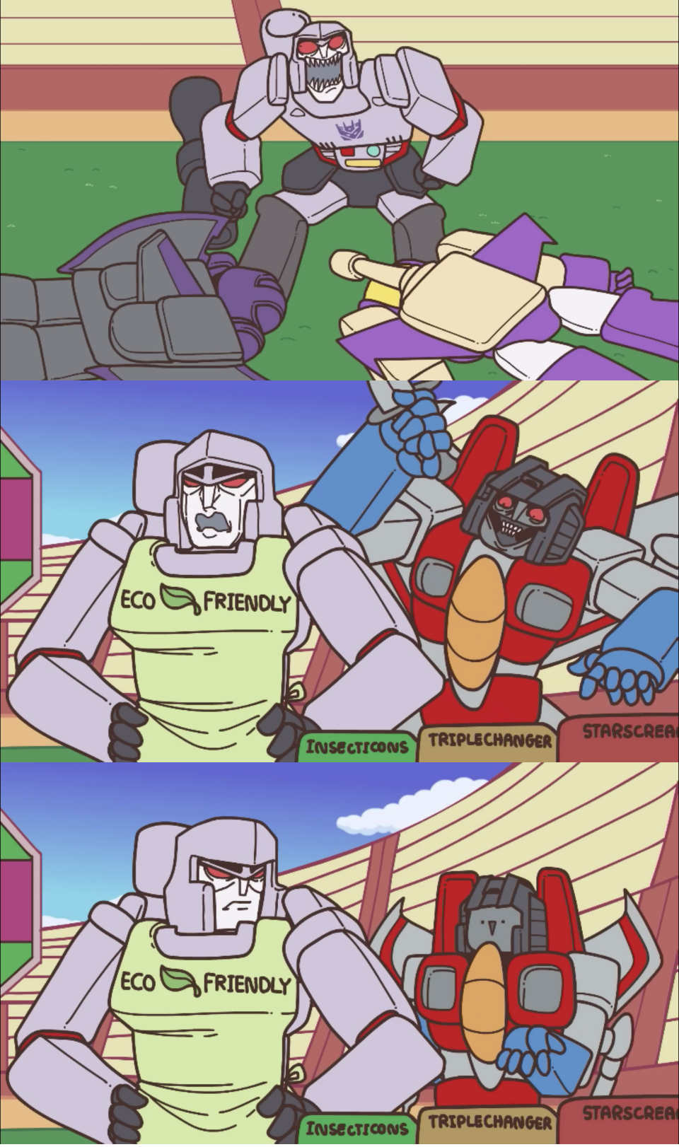 You Are Recyclable Megatron Blank Meme Template