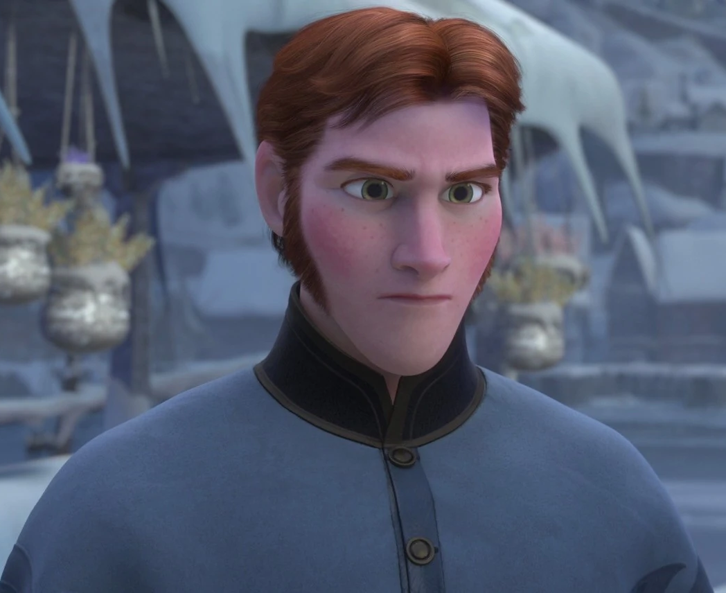 Hans frozen Blank Meme Template