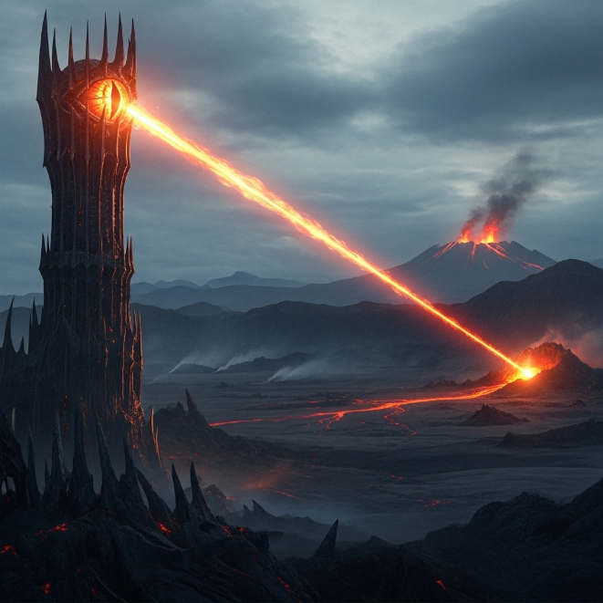 sauron melting destiny's mount Blank Meme Template