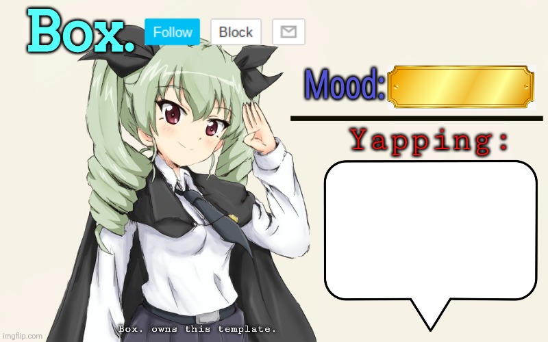 Box. Announcement Template. V3 Blank Meme Template