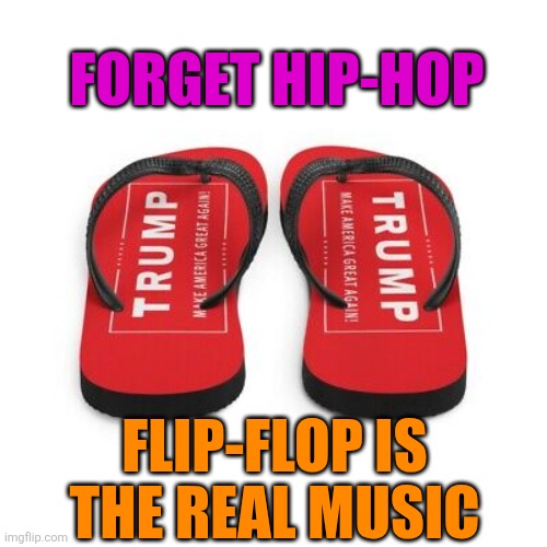 FORGET HIP-HOP FLIP-FLOP IS THE REAL MUSIC | made w/ Imgflip meme maker