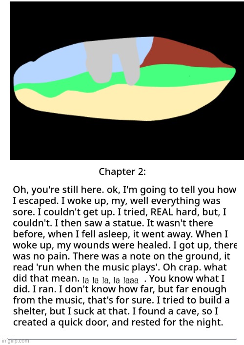 Chapter two! finnally! | made w/ Imgflip meme maker