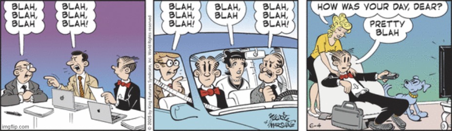 Blondie | image tagged in comics | made w/ Imgflip meme maker