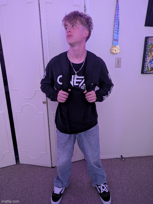 I almost smiled cuz Flick7 said penis | image tagged in fit,clothes,selfie,face reveal | made w/ Imgflip meme maker