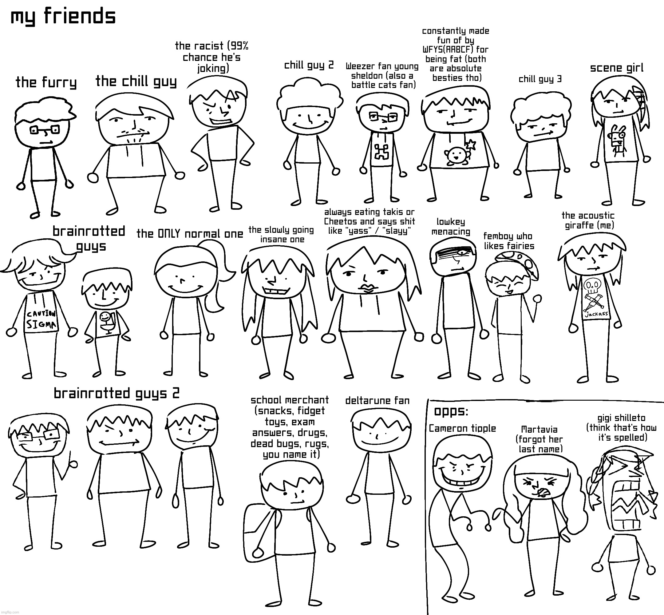 Irl Friends | made w/ Imgflip meme maker