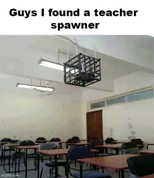 Guys I found a teacher spawner | image tagged in wait what | made w/ Imgflip meme maker