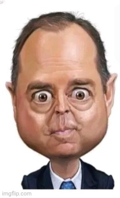 Adam Schiff characature Blank Meme Template