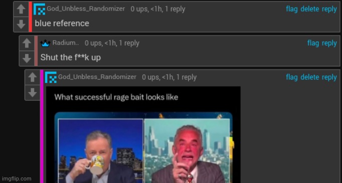wasnt ragebaiting but worked anyway | image tagged in ragebait | made w/ Imgflip meme maker